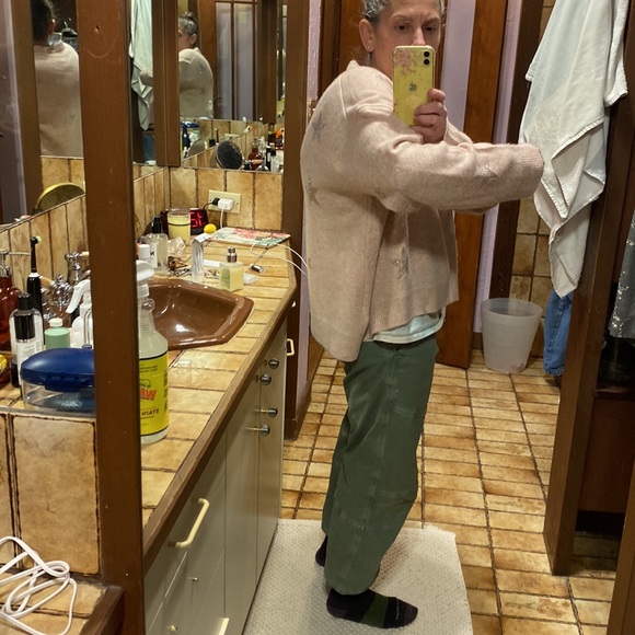 NWT zadig and Voltaire Markus pink sweater sz L - Picture 7 of 8